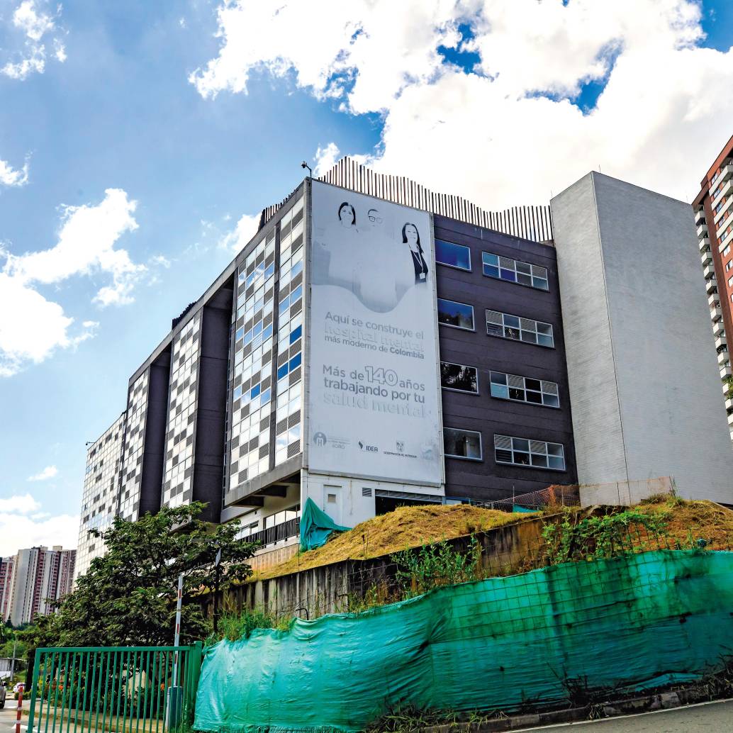 Las obras en el Homo buscan convertirlo en el centro de atención en salud mental más avanzado del país. FOTO<b><span class="mln_uppercase_mln"> camilo suárez</span></b>