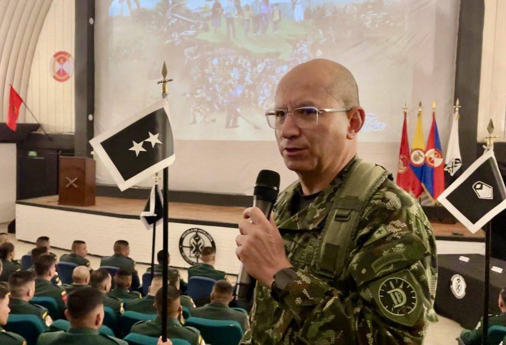 Jorge Ricardo Hernández inició su carrera militar en el 2002. FOTO: EJÉRCITO NACIONAL