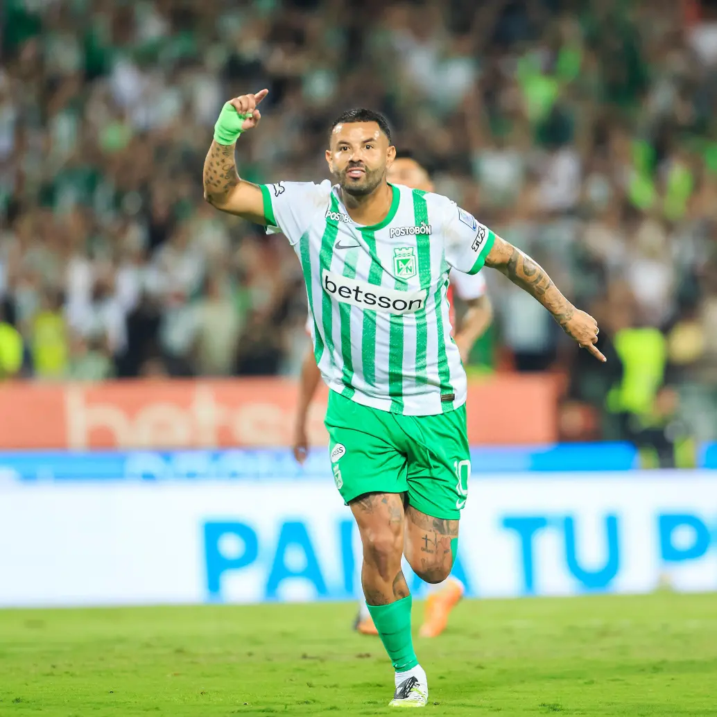 El volante antioqueño Edwin Cardona es una de las figuras del cuadro verde en la Copa Betplay. Anotó el tanto de la ida en Manizales. Foto: Camilo Suárez