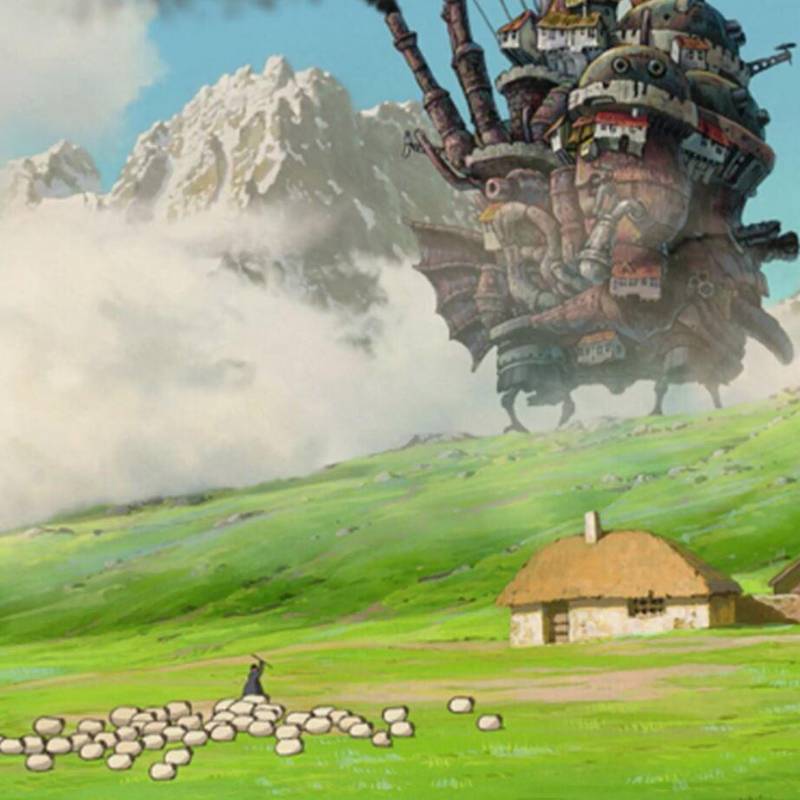 El increíble castillo vagabundo es una de las películas animadas japonesas más importantes de la historia, la cual se proyectará en cines como parte de un ciclo dedicado a Studio Ghibli. FOTO: Cortesía