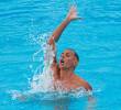 Gustavo Sánchez Acero acumula 10 años en la natación artística y ha sido medallista mundial tanto en la modalidad individual como en el dúo mixto. <span class=mln_uppercase_mln>FOTO</span> <b><span class=mln_uppercase_mln>manuel Saldarriaga</span></b>