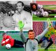 En las imágenes aparece cada uno de los cinco porteros de Colombia en los mundiales: Efraín Sánchez, René Higuita, Óscar Córdoba, Faryd Mondragón y David Ospina. <span class=mln_uppercase_mln>FOTOs</span><b><span class=mln_uppercase_mln> Juan Antonio Sánchez y Cortesía</span></b>