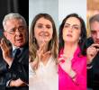 El expresidente Álvaro Uribe y las senadoras Paloma Valencia y María Fernanda Cabal fueron protagonistas en el debate que hundió el referendo por la autonomía fiscal de las regiones, una iniciativa que lideraba el gobernador de Antioquia, Andrés Julián Rendón.<b><span class=mln_uppercase_mln> </span></b>FOTO<b><span class=mln_uppercase_mln> el colombiano</span></b>
