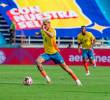 El volante antioqueño Richard Ríos será titular en el encuentro contra los ticos. Foto: Juan Antonio Sánchez