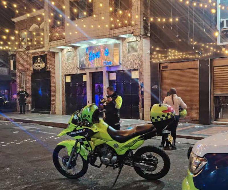 Las calles aledañas al establecimiento fueron cerradas por la Policía. FOTO: POLICÍA NACIONAL.