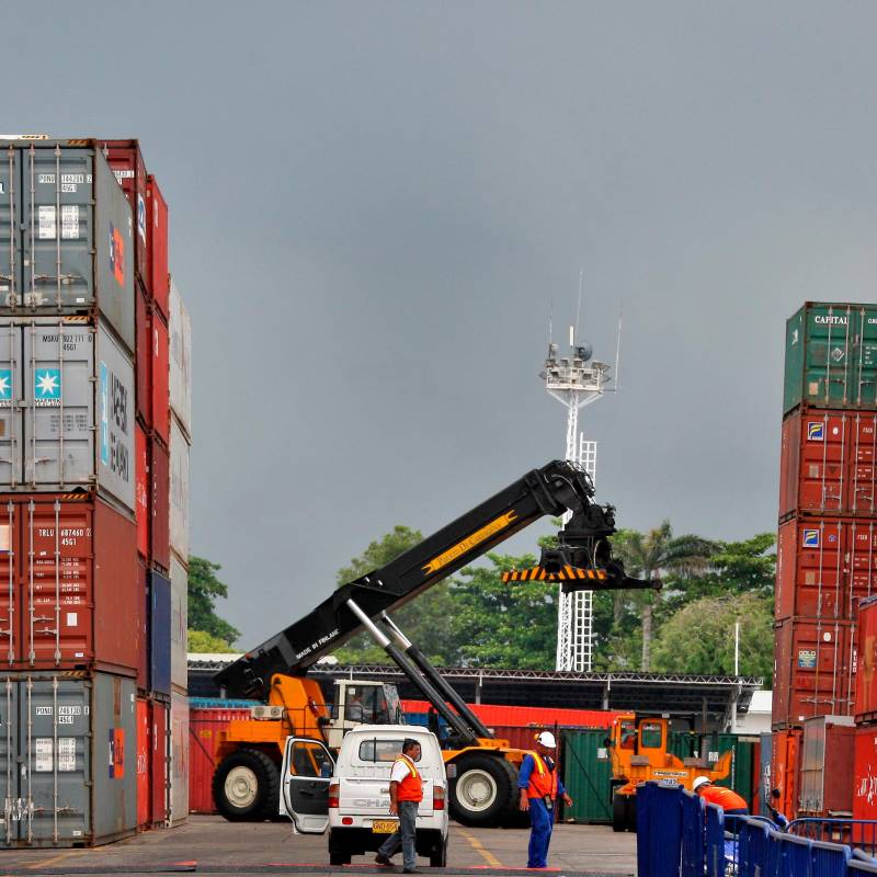 China se mantuvo como principal proveedor de Colombia en enero de 2026, con el 31% de las importaciones totales del país. FOTO Juan Antonio Sánchez