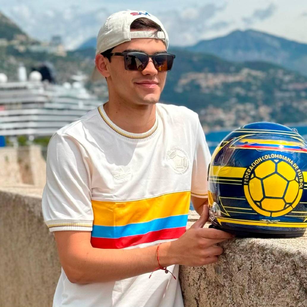 Sebastián Montoya, piloto colombiano de Fórmula 2. FOTO: Cortesía FFC
