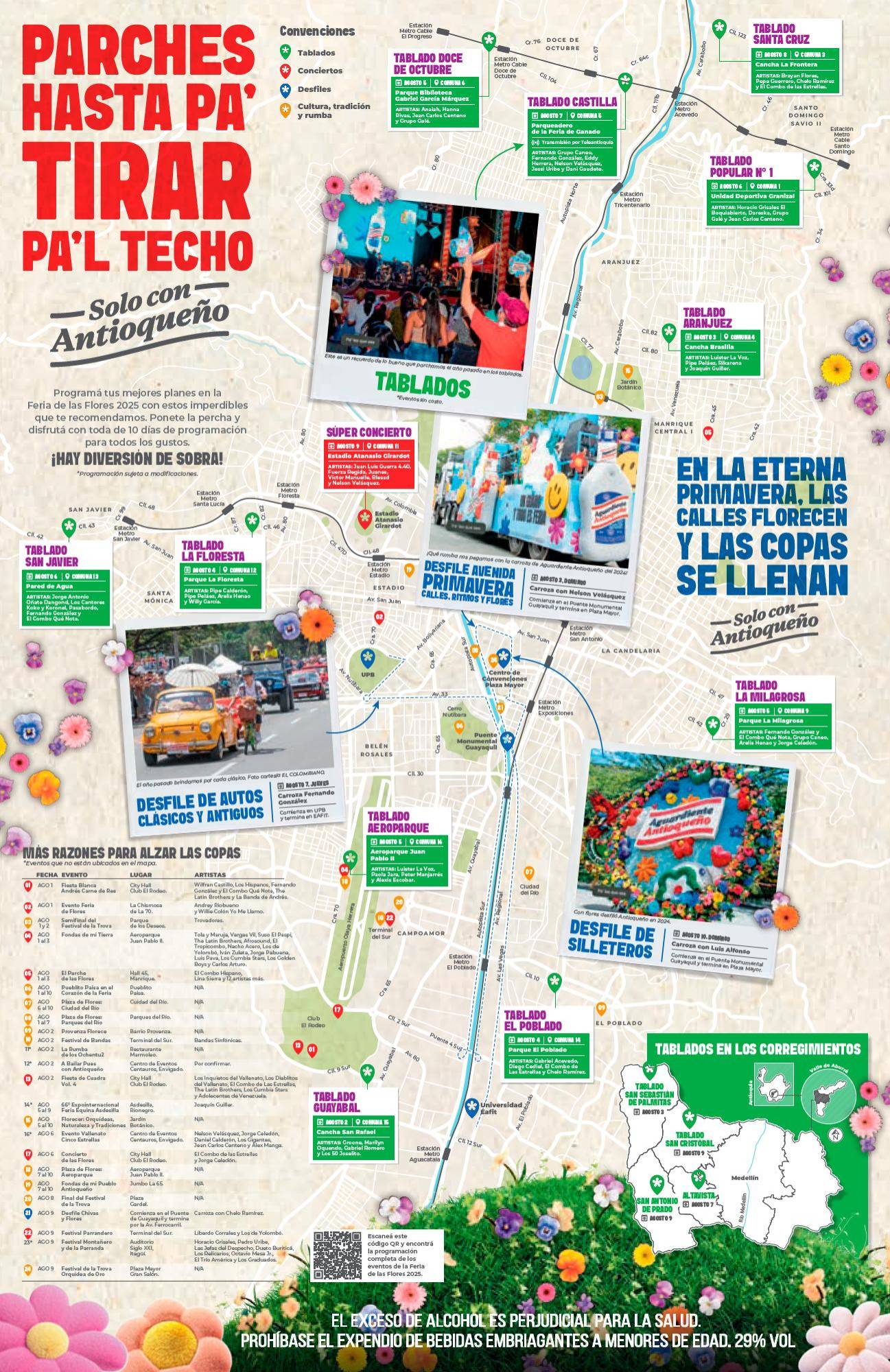 ¡Alistá motores!, la Feria de la Flores se prende