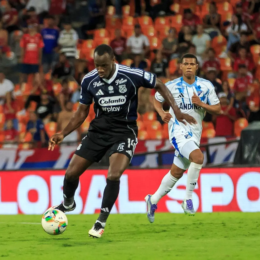 El volante vallecaucano Baldomero Perlaza regresó a la lista de convocados para el duelo de vuelta de Copa Libertadores. Foto: Camilo Suárez
