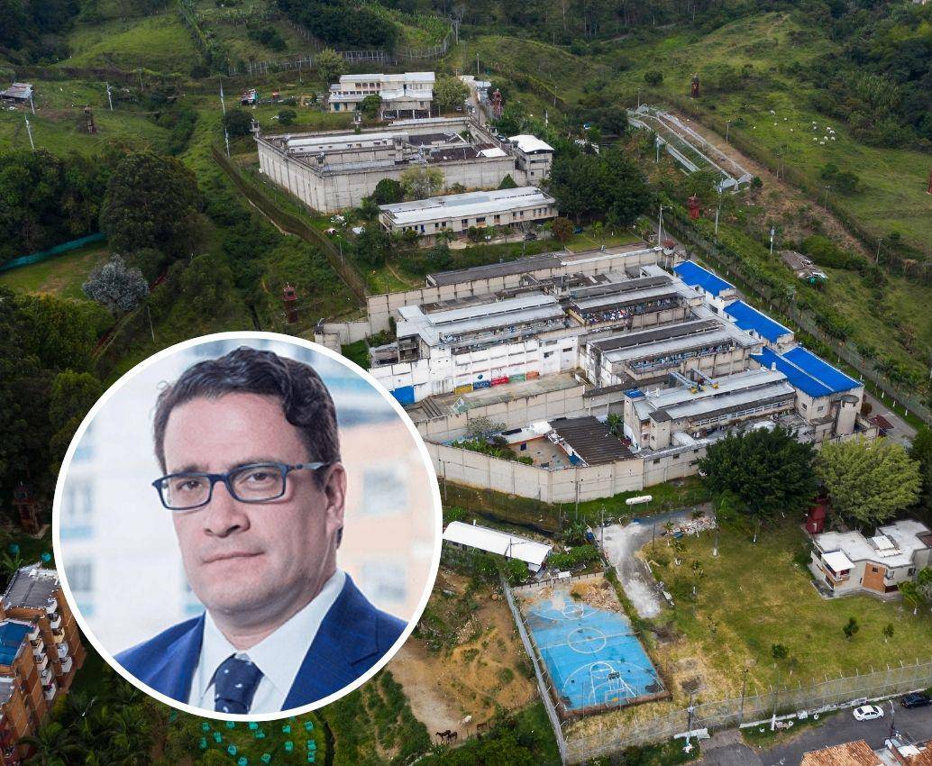 Iván Cancino González, el ministro de Justicia nombrado por el presidente electo Abelardo de la Espriella, pidió que se investigue con prontitud las denuncias hechas sobre el plan de fuga de los cabecillas que negocian la paz urbana en la cárcel de Itagüí. FOTOS: MANUEL SALDARRIAGA Y CORTESÍA