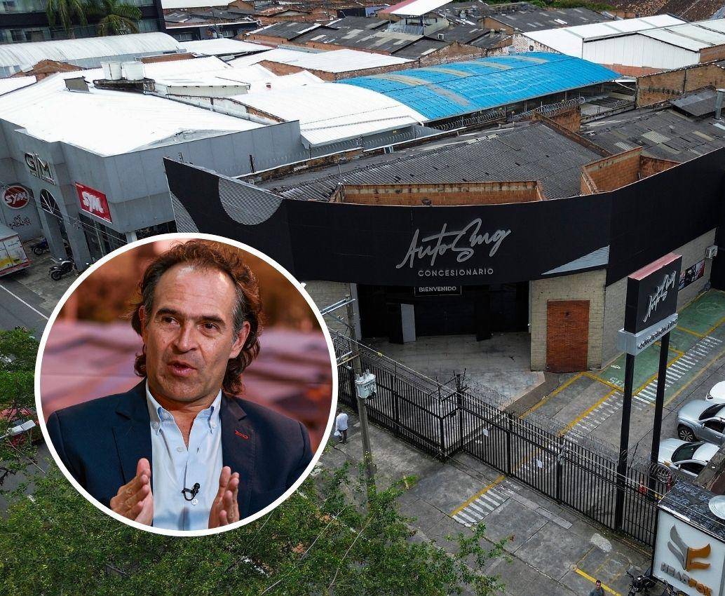 El alcalde de Medellín, Federico Gutiérrez, anunció su apoyo condicional a todas las víctimas de la estafa de Autos MG. FOTOS: Manuel Saldarriaga