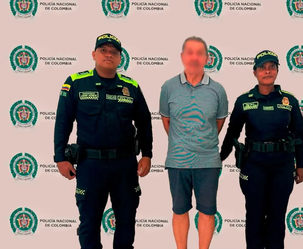 Al paisa Gildardo de Jesús Taborda lo capturaron por delitos relacionados con el narcotráfico en Perú. Se estaba ocultando en su vivienda familiar, en el barrio Santa Fe, de Medellín. FOTO: CORTESÍA