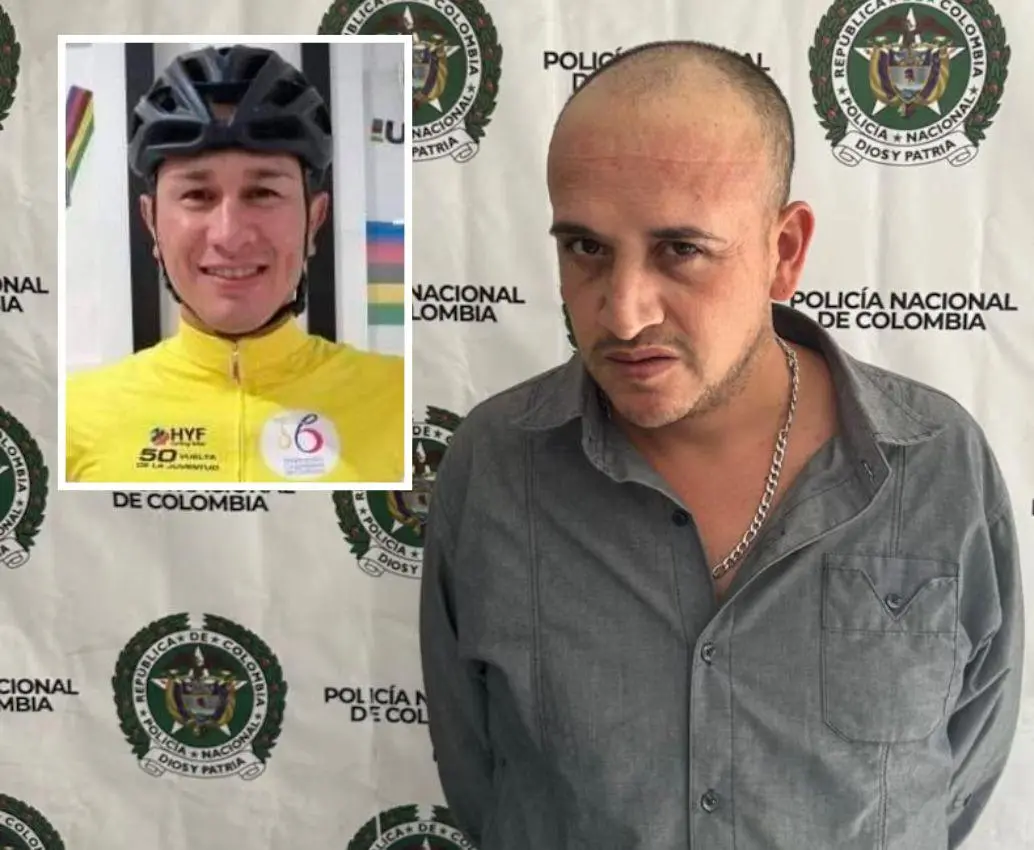 A Edison Arley Posada Pisada, alias Morcilla o Cucaracho, lo condenaron por el crimen de la leyenda del ciclismo nacional, Marlon Alirio Pérez Arango, luego de una riña en El Carmen de Viboral. FOTOS: CORTESÍA Y EL COLOMBIANO