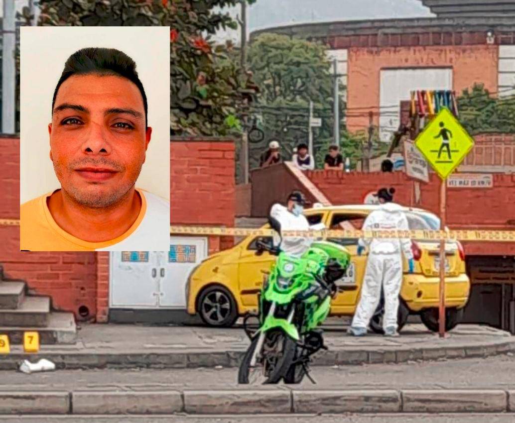 Dentro de este taxi asesinaron a alias El Cirujano, uno de los cabecillas del Tren de Aragua en Colombia. Se investiga qué andaba haciendo en este vehículo de servicio público. FOTOS CORTESÍA