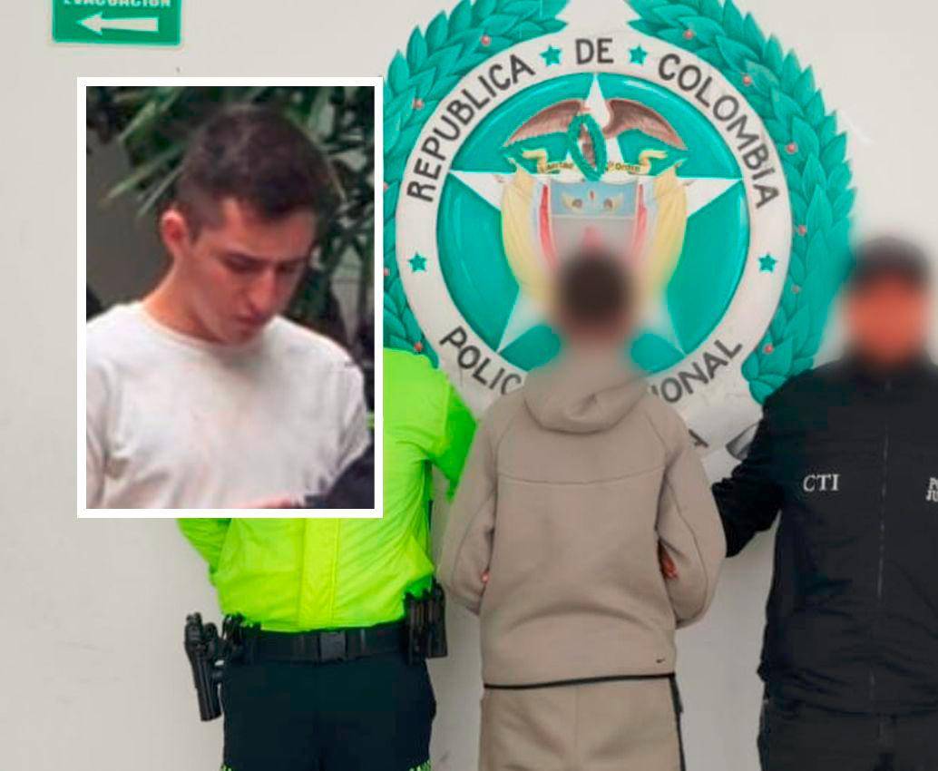 A Miguel Ángel Salazar Arenas, de 17 años, lo capturaron el pasado 22 de octubre en el corregimiento Llanogrande, de Rionegro. FOTO: Cortesía y Santiago Olivares Tobón