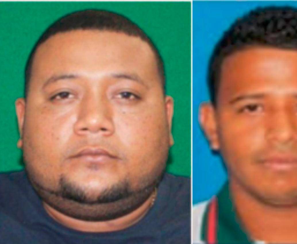 Jean Carlo Valderrama (izq.), alias Balín, y José Abdiel Chérigo (der.), alias Coya, fueron capturados en las últimas horas en Medellín y Granada respectivamente. Ambos tenían vínculos con importantes estructuras criminales del departamento. FOTOS: CORTESÍA