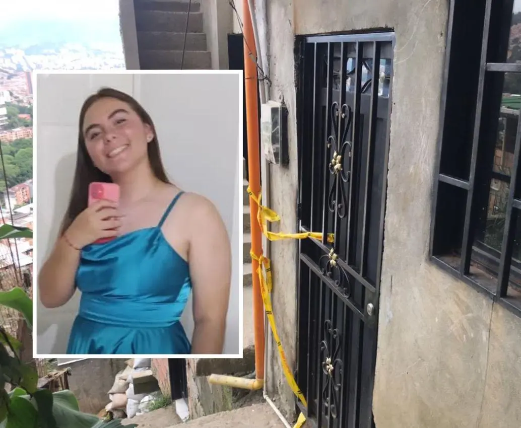 Juliana Giraldo Zuluaga, de 18 años, fue asesinada a golpes dentro de su casa en el barrio La Libertad, comuna 8 (Villa Hermosa). FOTOS: LAURA ROSA JIMÉNEZ VALENCIA Y CORTESÍA