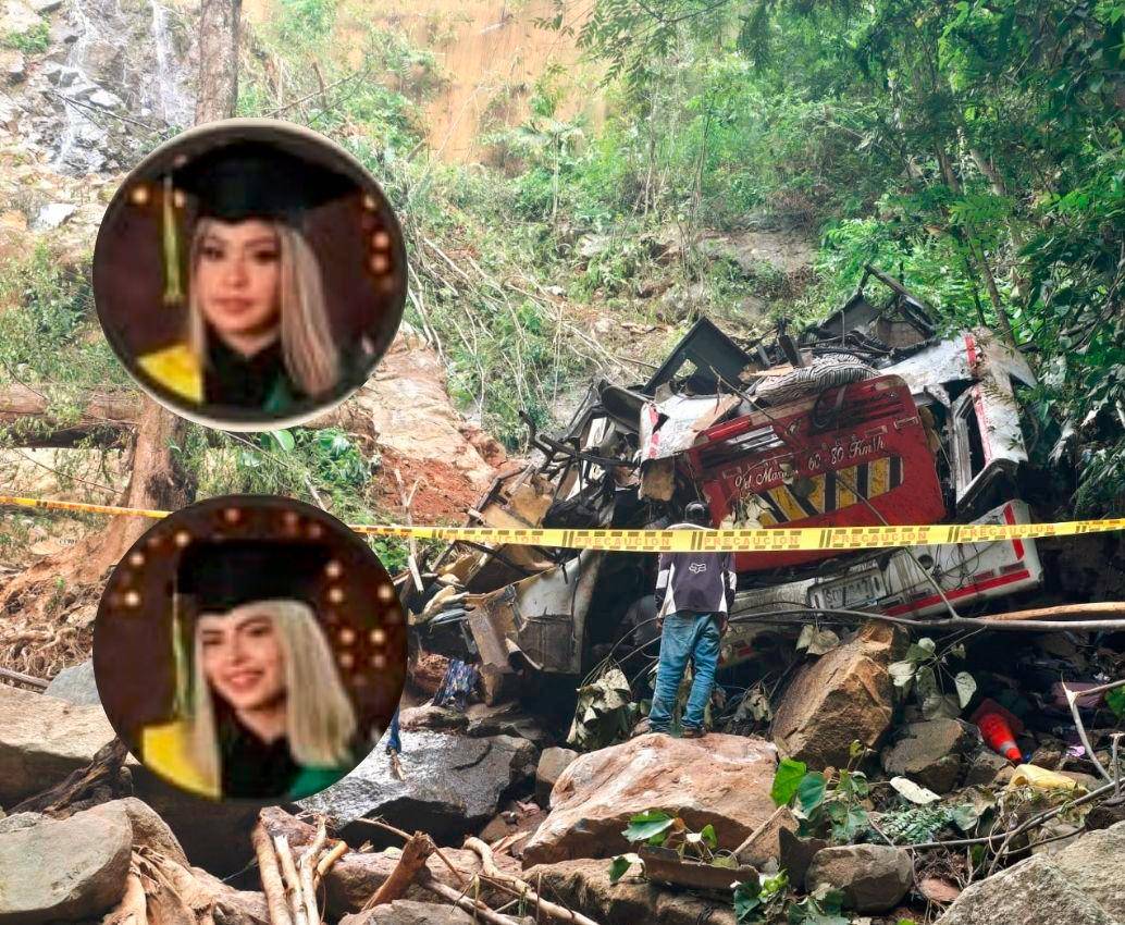 Mariana Galvis Arias (arriba) y Mariana Upegui Escobar (abajo), ambas de 16 años, fueron dos de las víctimas de este accidente en Remedios, Antioquia, cuando regresaban de una excusión de grados en Tolú. Soñaba con ser periodista. FOTOS: MANUEL SALDARRIAGA Y CORTESÍA