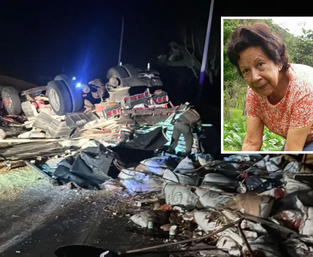 Rovira Collazos Collazos (detalle), de 86 años, fue la víctima del grave accidente ocurrido en la vía Medellín-Santa Fe de Antioquia. Era la mamá de la secretaria de Planeación de Cañasgordas, Adiela Reyes Collazos. FOTOS: CORTESÍA