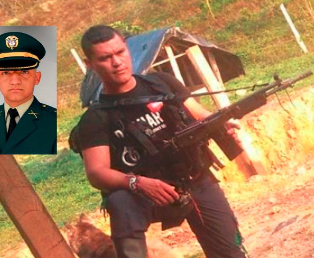 A alias Matías se le conoce, también, como Pantera, aunque las autoridades no han podido establecer cuál sería su nombre de pila. Se le atribuye el ataque con la “mula bomba” que provocó la muerte del subteniente Jhonatan Monsalve Moreno (detalle). FOTO: CORTESÍA