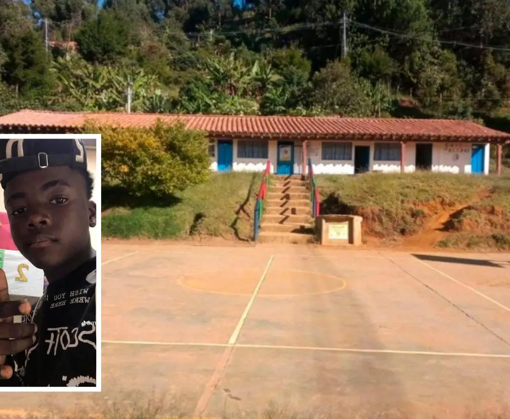 En las afueras de esta sede del Cuvic, en la vereda El Pinar, de Bello, ocurrió el altercado entre estudiantes que acabó con la muerte de 