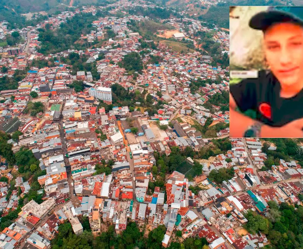 En el velorio de Kevin Arturo Pinto Pérez (detalle), de 18 años, se produjo un ataque contra otra persona, la cual resultó lesionada en zona urbana de Segovia. FOTOS: ARCHIVO Y CORTESÍA