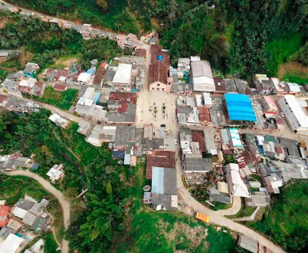 En la ruralidad del corregimiento Santa Rita, de Andes, se presentan confrontaciones entre el Clan del Golfo y el Ejército. FOTO: CORTESÍA CONEXIÓN SUR