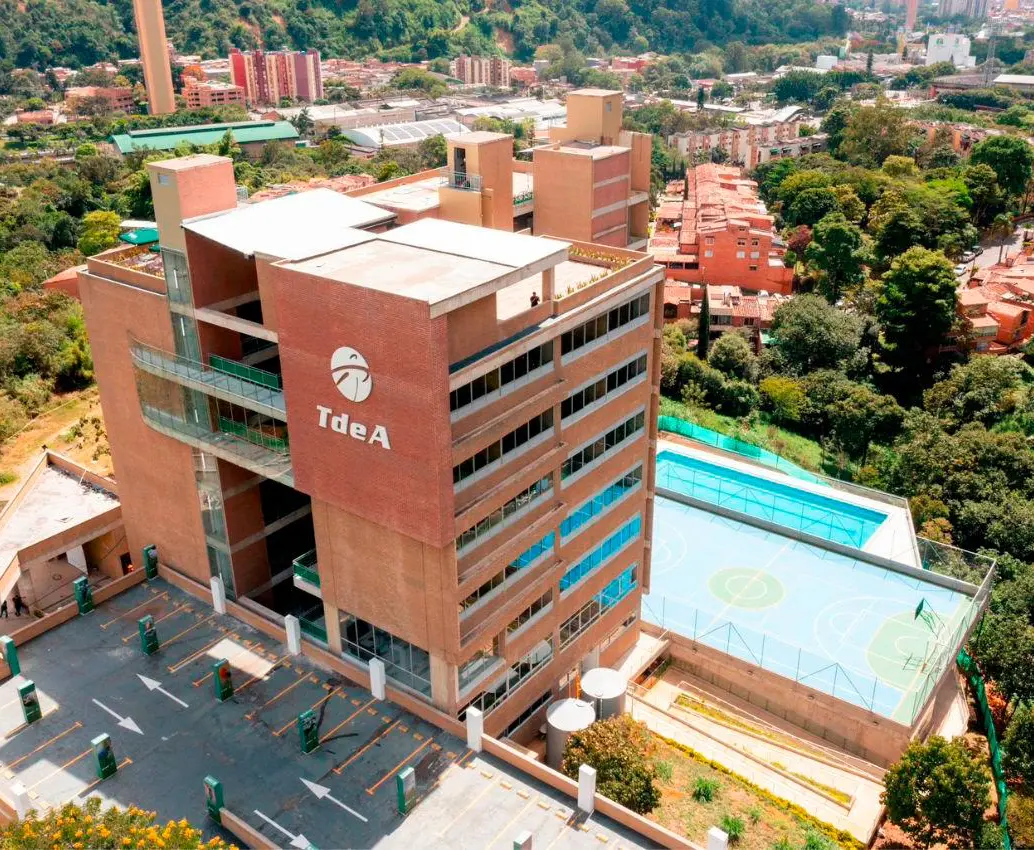 Esta es la edificación del Tecnológico de Antioquia en Itagüí, un proyecto educativo que se comenzó a financiar desde 2019 y el cual el presidente Gustavo Petro le atribuye a su gobierno. FOTO: CORTESÍA