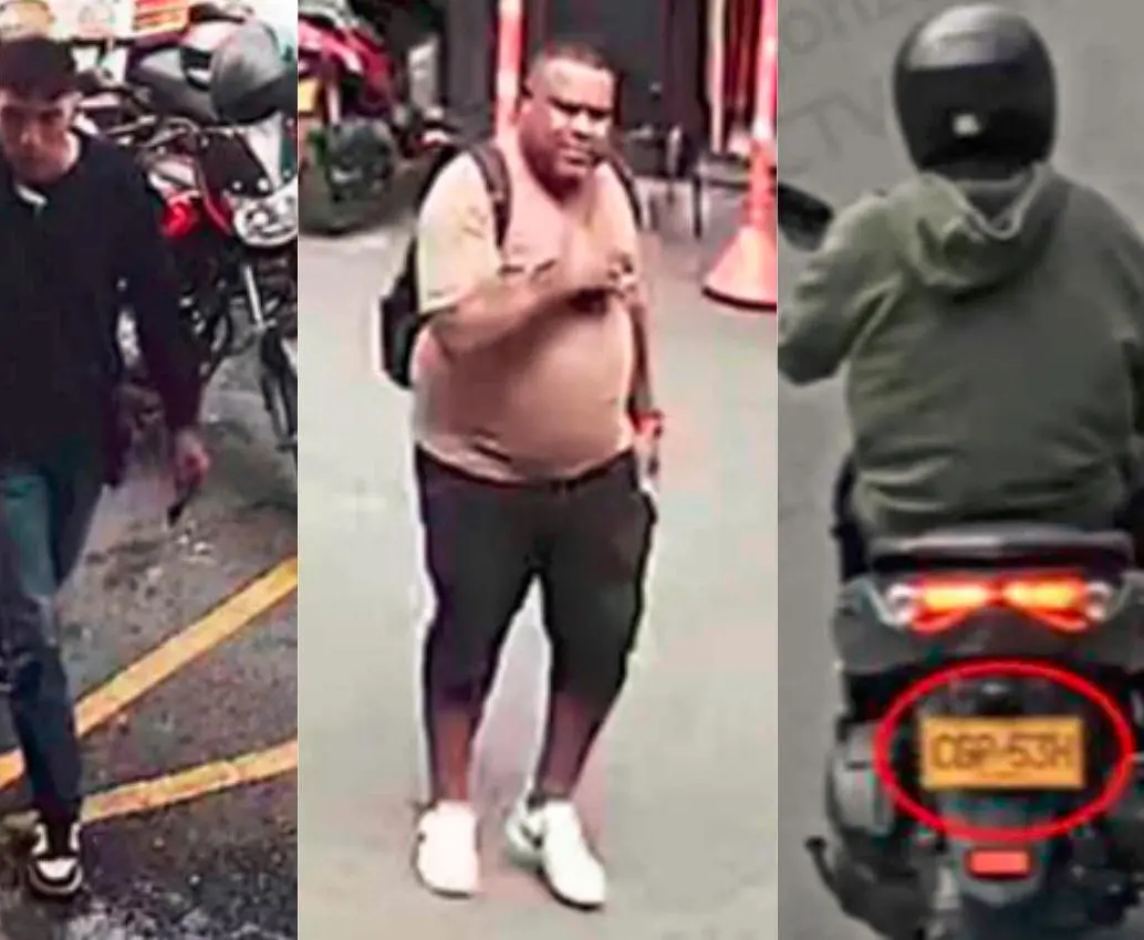 Estos tres hombres fueron incluidos en un cartel de los más buscados por parte del FBI y las autoridades de Canadá al ser señalados de ser los autores materiales del asesinato del colombo-canadiense Jonathan Christopher Acevedo García en el Mall del Indio. FOTOS: CORTESÍA