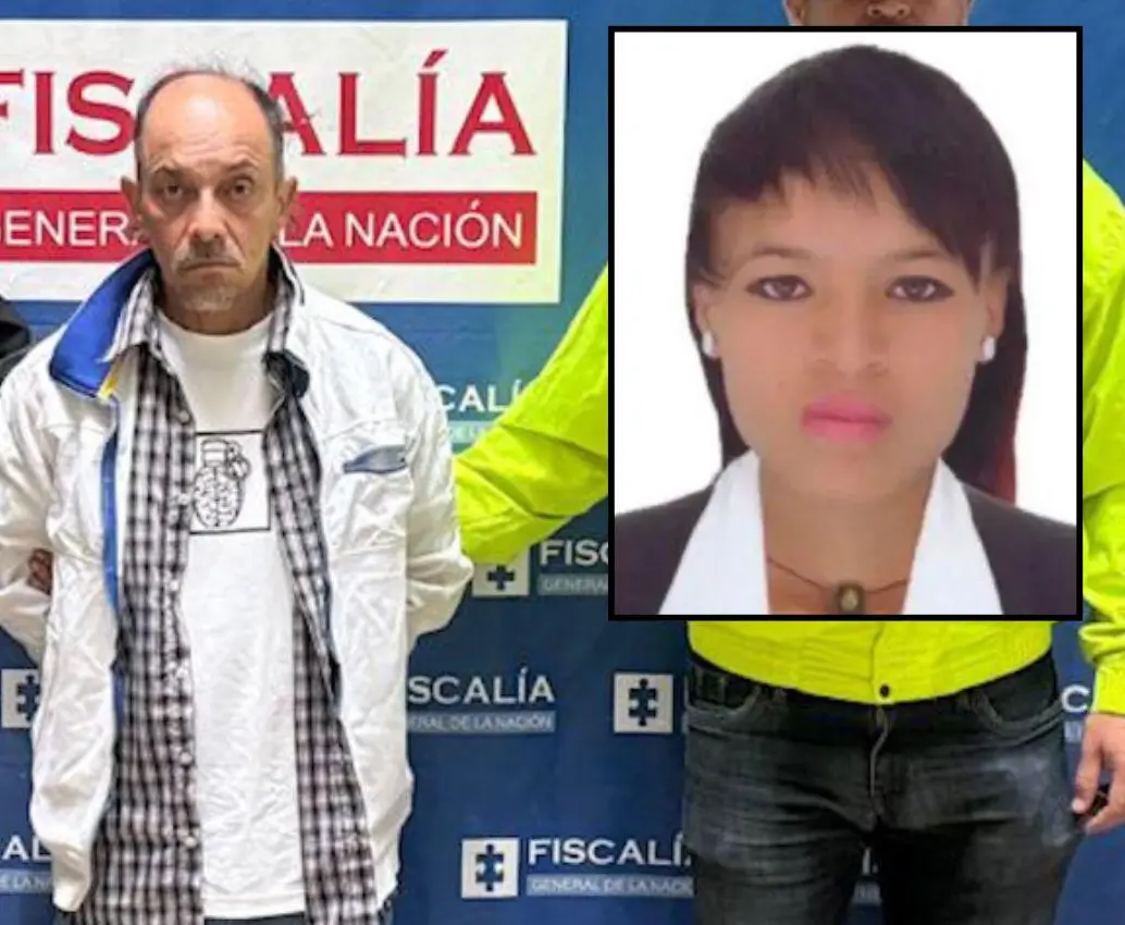 A Martín Alonso Garcés Carvajal, de 56 años, lo capturaron por el asesinato de Luisa María Ramírez Díaz (detalle), de 31 años, en hechos ocurridos a finales de diciembre de 2024. FOTOS: <b>CORTESÍA</b>