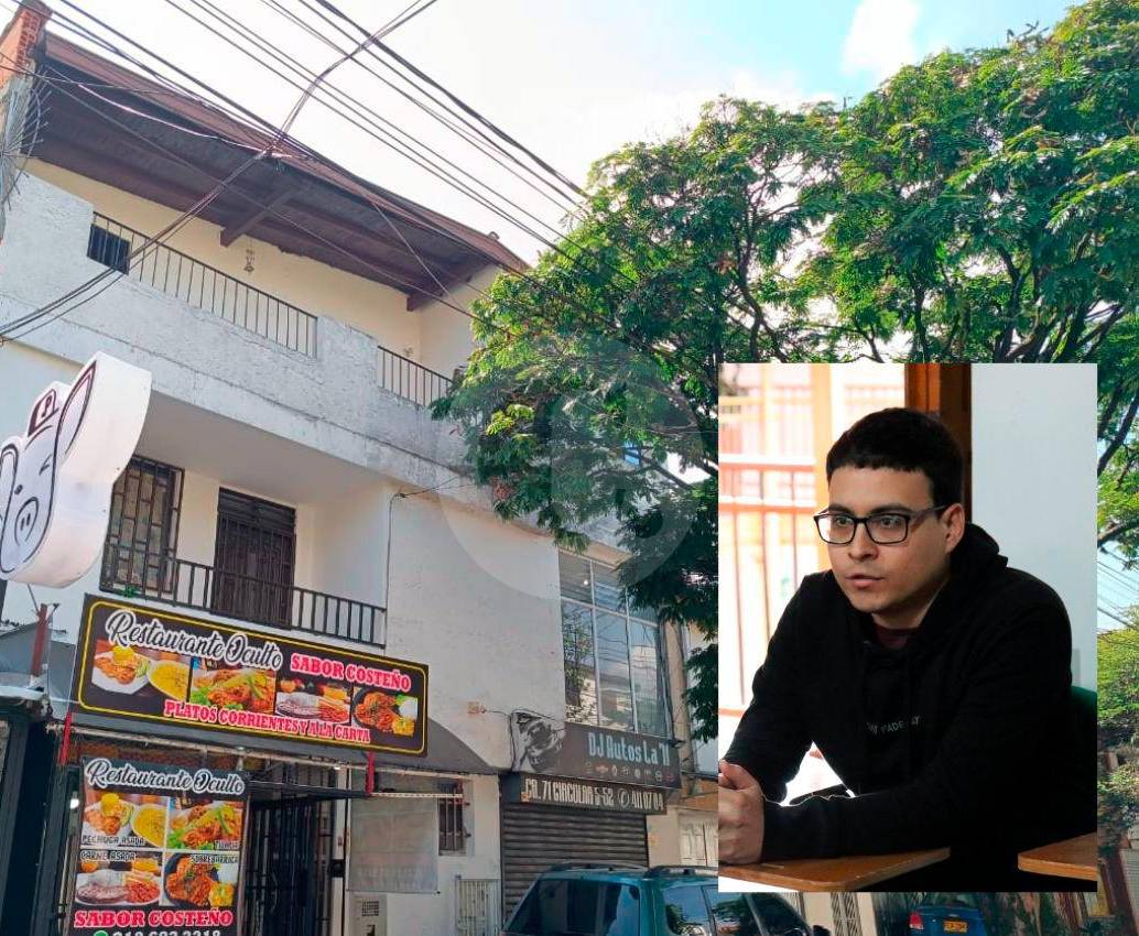 En el tercer piso de esta edificación del barrio Laureles ocurrió el asesinato del personero de Entrerríos, Federico Hull Marín. FOTOS: Susana Cogua Pérez y cortesía