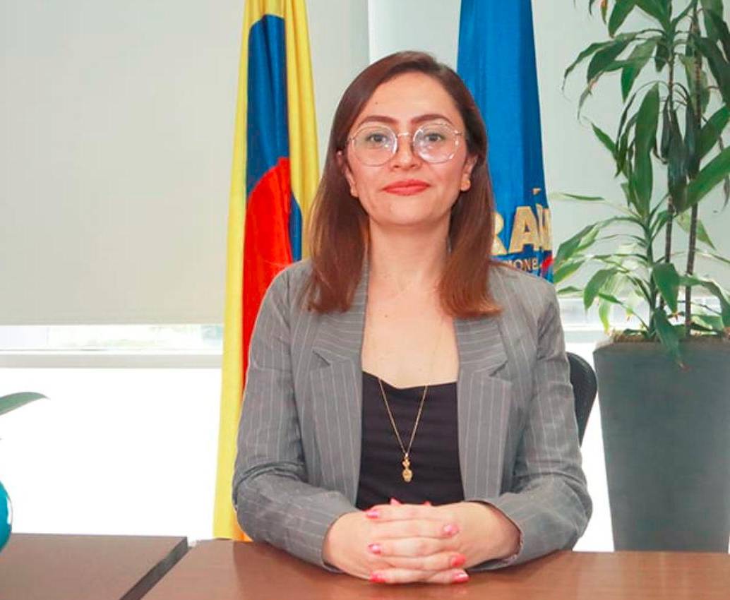 Paola Andrea Salazar Gómez, directora regional de Migración Colombia, señaló que con las estrategias implementadas se ha logrado descongestionar los movimientos migratorios en Antioquia. FOTO: CORTESÍA MIGRACIÓN COLOMBIA