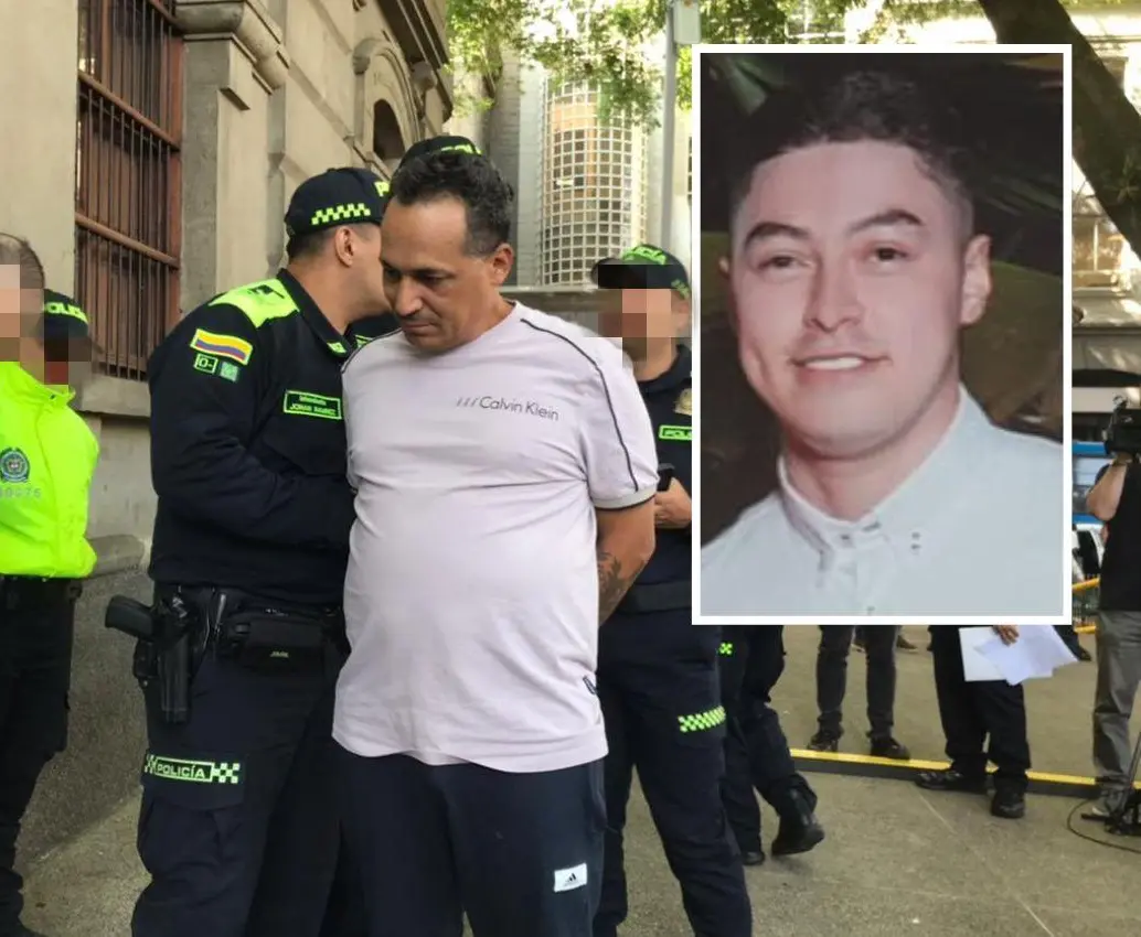 A Rubén Andrés Arango Montoya (principal), alias El Gomelo, lo capturaron, entre otros delitos, por el asesinato de Kevin Alexis Casas García (detalle), de 27 años, en el barrio Los Mangos. FOTOS: <b>LAURA ROSA JIMÉNEZ VALENCIA Y</b> <b>CORTESÍA</b>