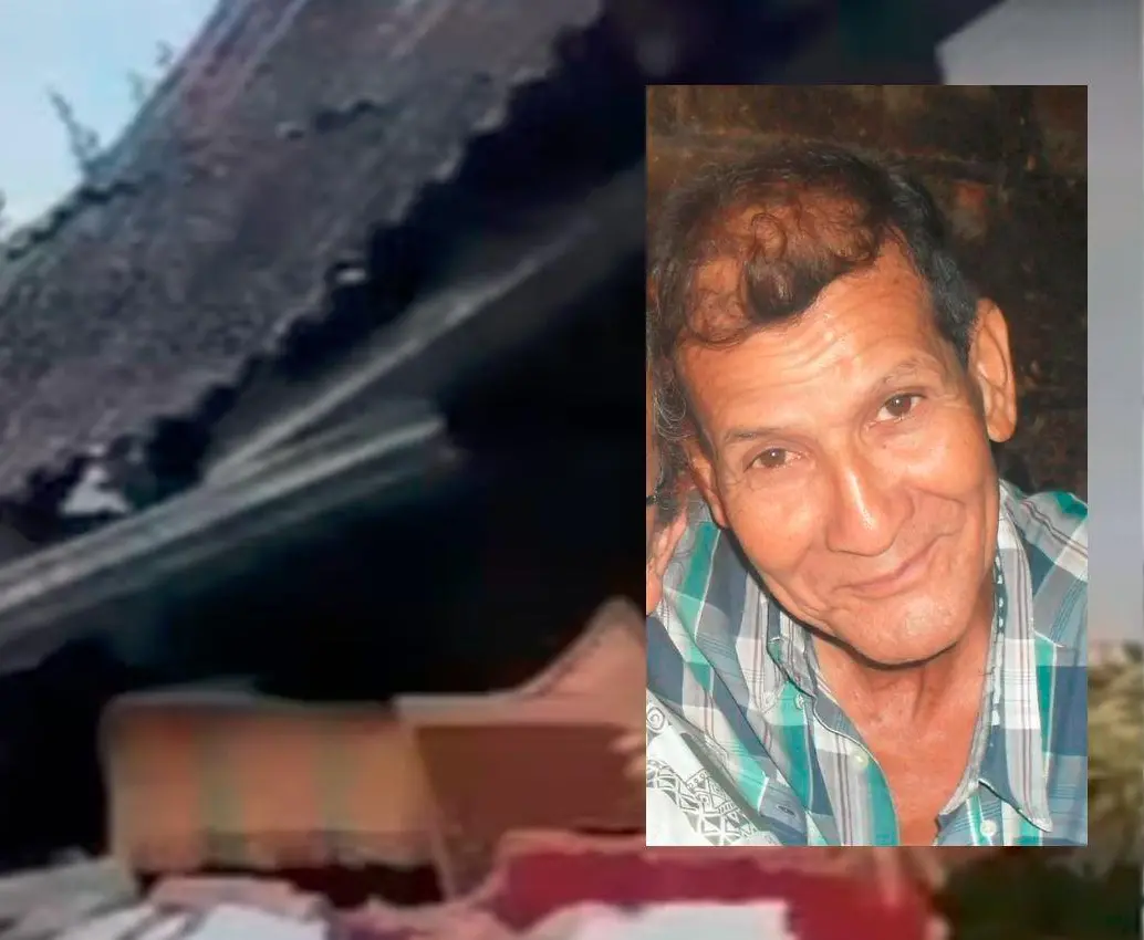 Por cuenta de los temblores, que dejaron afectaciones en 180 viviendas del Occidente antioqueño, murió Alfonso Garcés, cuando se disponía a reparar el techo. FOTOS: CORTESÍA