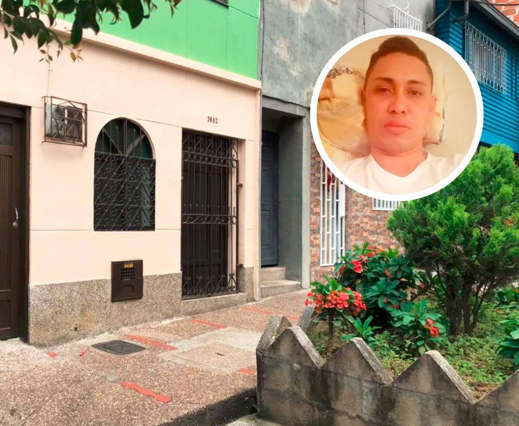 Dentro de esta vivienda del barrio Boston, en el centro de Medellín, fue encontrado el cuerpo sin vida de Marco Guillermo Cerro Moreno, de 38 años. Llevaba en esta propiedad una semana. FOTOS: Laura Rosa Jiménez ycortesía