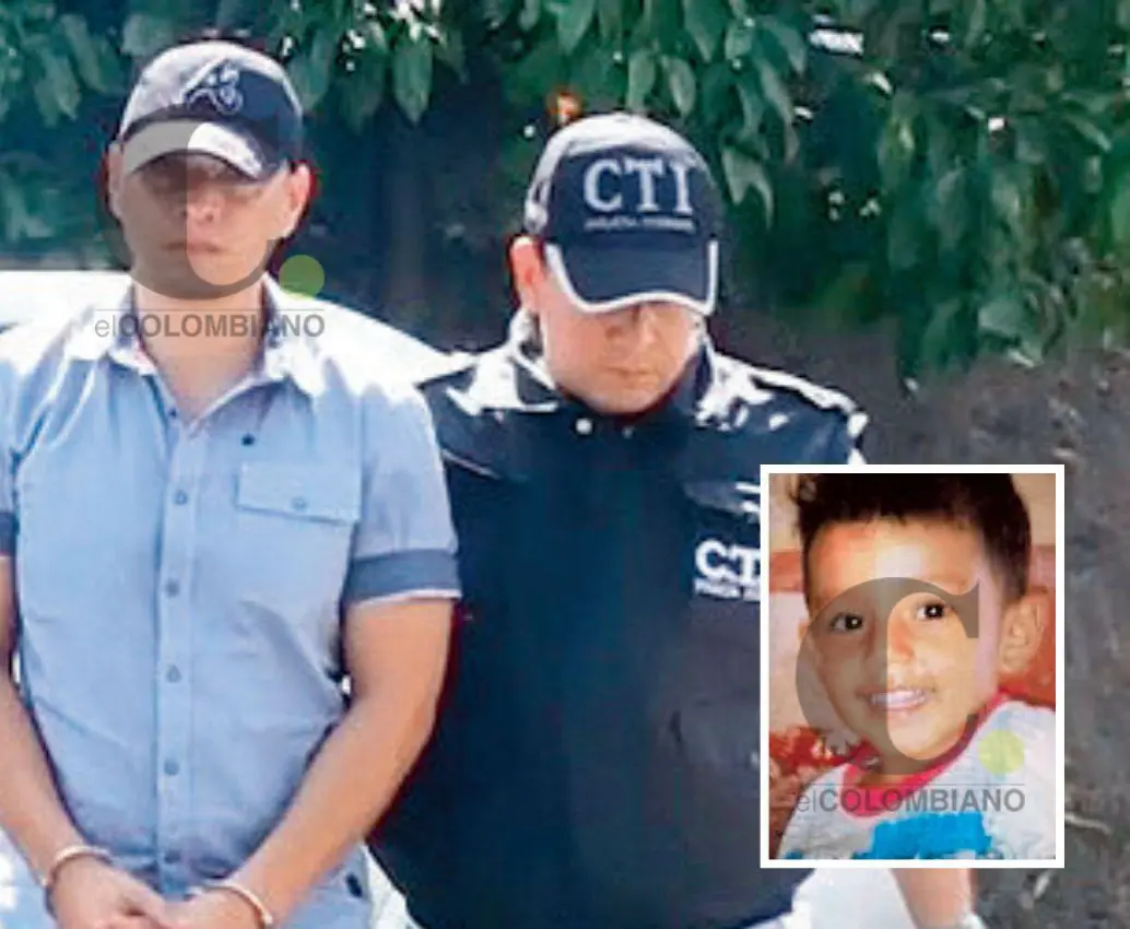 El sargento (r) Richard Antonio Pérez fue capturado el 10 de febrero de 2016 por el asesinato de Sergio Andrés Pérez Carrascal (der), de 5 años. Para ocultar el crimen, el militar llevó por su propia cuenta al menor al centro asistencial. FOTOS: ARCHIVO RÓBINSON SÁENZ Y CORTESÍA