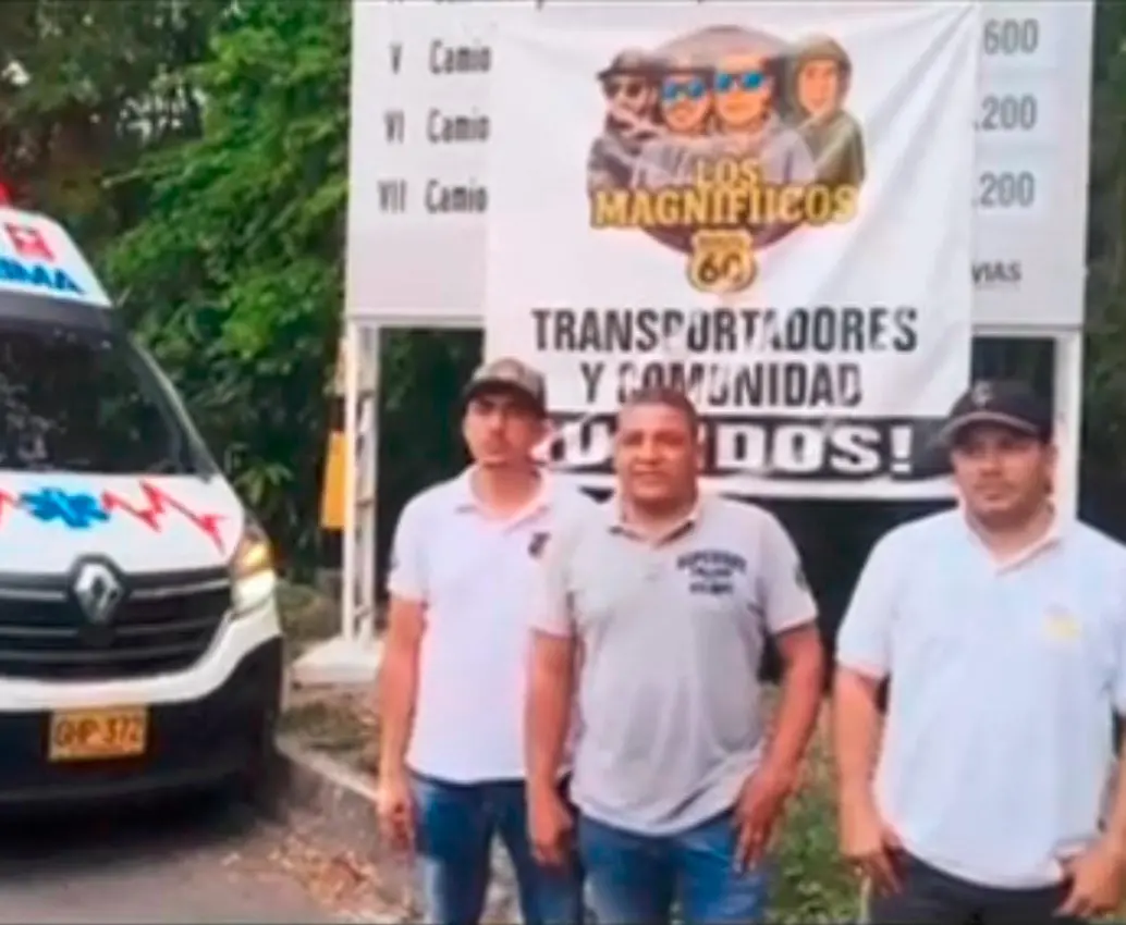 Los integrantes del movimiento Los Magníficos de la Ruta 60, que llevaban dos semanas impidiendo el cobro de dos peajes de la autopista Medellín-Bogotá, levantaron su manifestación y ya se permite de nuevo el cobro en estos puntos. FOTO: CORTESÍA