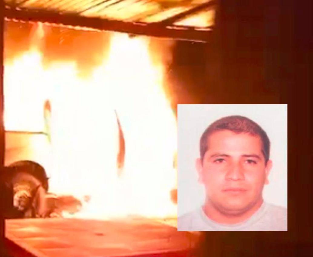 Durante la asonada en el corregimiento La Danta, de Sonsón, hubo quema de varios vehículos y hasta bloqueos en la autopista Medellín-Bogotá, entre Río Claro y Doradal en una aparente defensa de alias Don Hugo (detalle). <b>FOTO CAPTURA DE VIDEO</b>