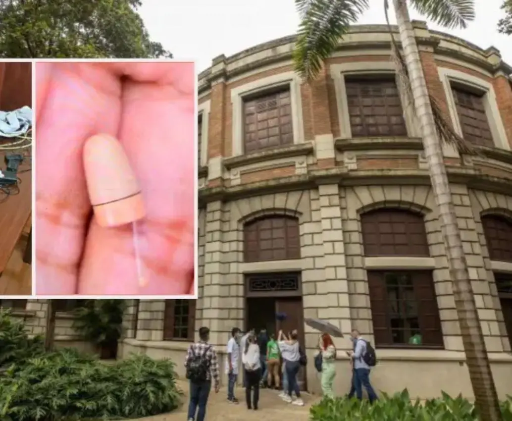 Estos fueron algunos de los elementos encontrados por los docentes de la Universidad de Antioquia en la prueba del pasado 10 de abril. FOTOS: CAMILO SUÁREZ Y CORTESÍA