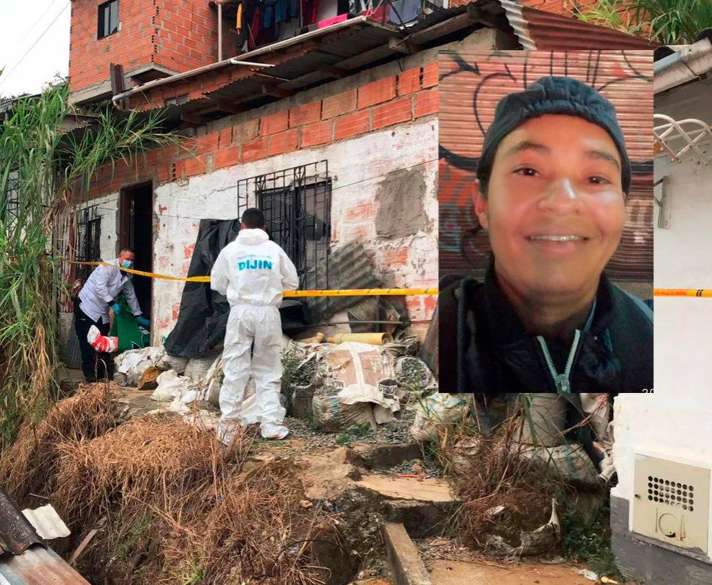 Dentro de esta casa del barrio Llanaditas, de Medellín, ocurrió el homicidio 200 de 2025. La víctima fue el hombre trans, Ángelo Posso Vera, de 43 años, a quien asesinaron con arma blanca en medio de una aparente riña. FOTO: LAURA ROSA JIMÉNEZ VALENCIA Y CORTESÍA