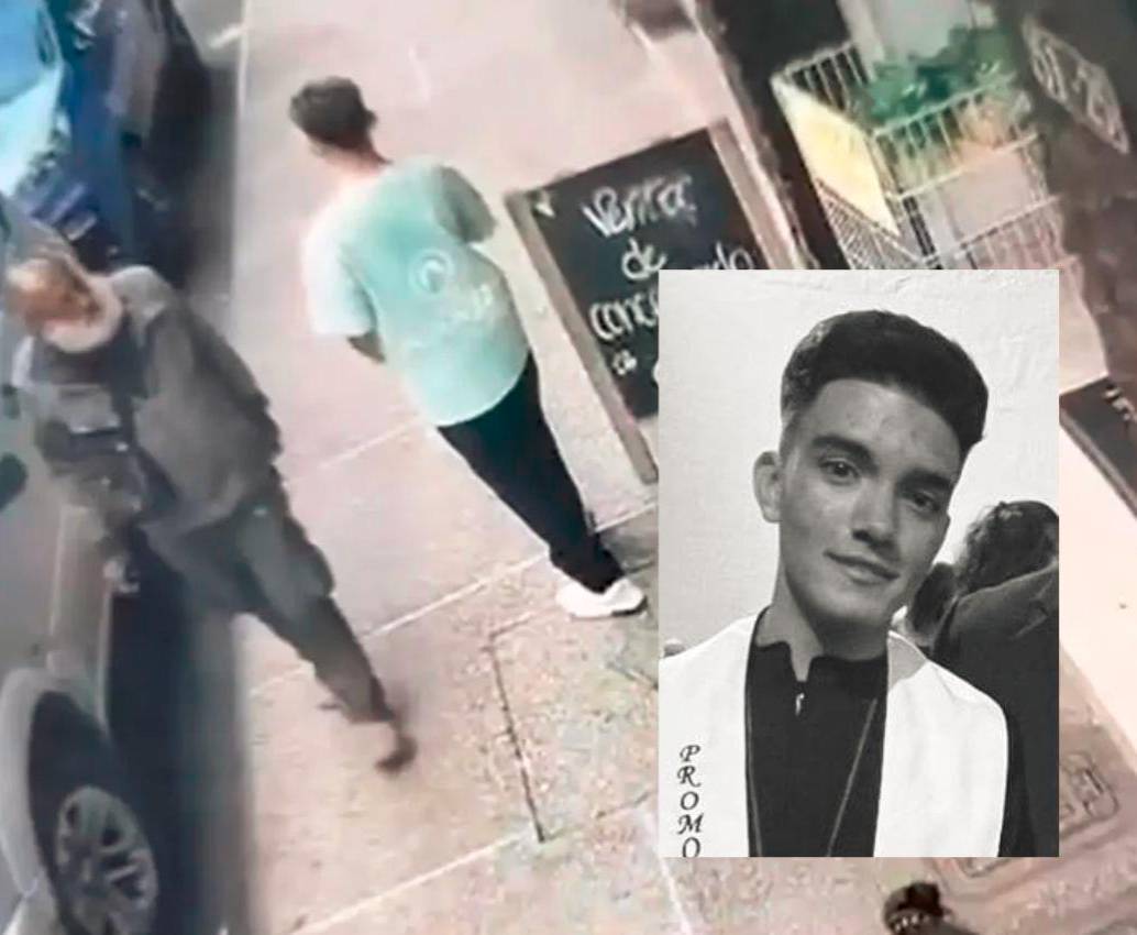 Esteban Yepes Palacio (detalle), de 19 años, fue atacado en las afueras de un almacén veterinario del barrio Villa Paula, de Itagüí. FOTOS: CORTESÍA