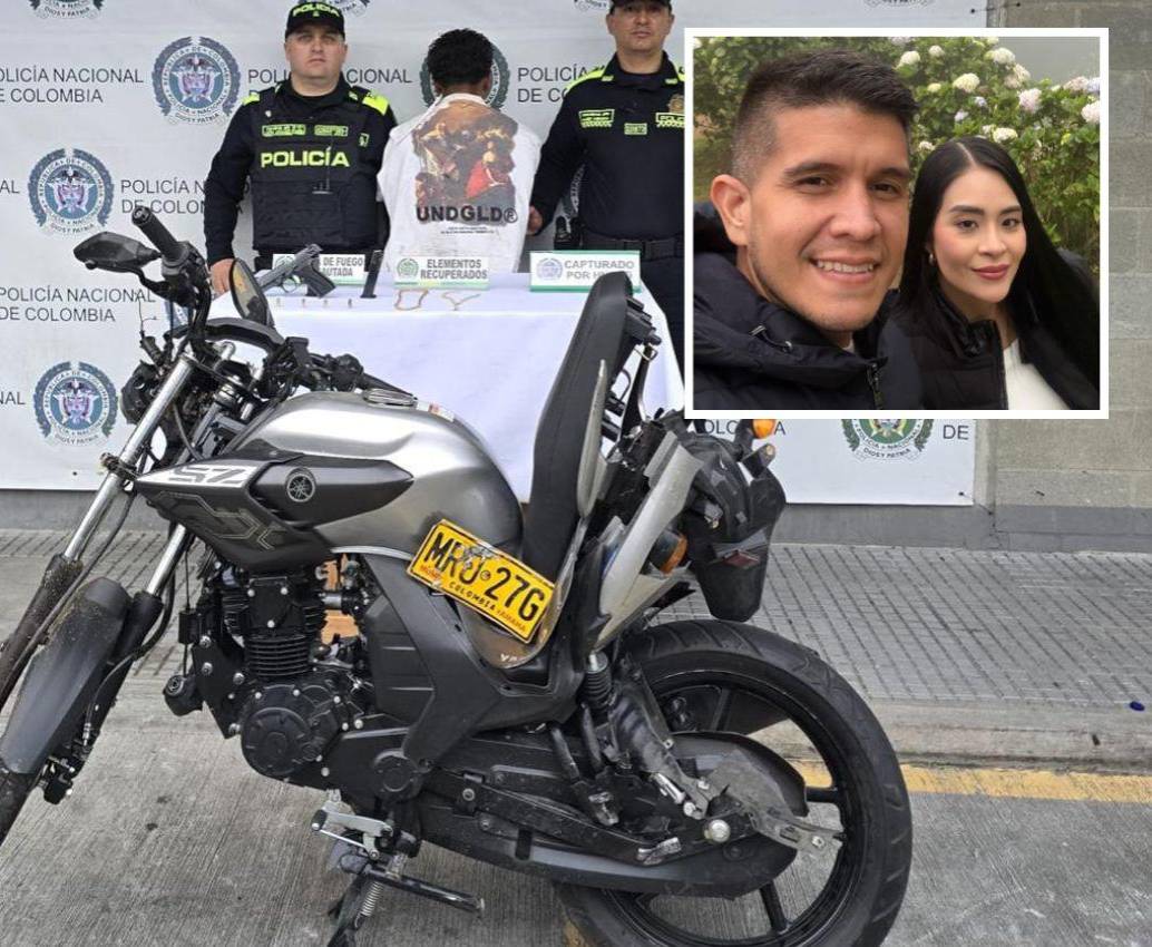 El periodista venezolano José Gregorio Fadul y su compañera sentimental María José Nieves fueron víctimas de un hurto en la avenida El Poblado. Por este hecho hubo una captura. FOTO: CORTESÍA POLICÍA METROPOLITANA Y TOMADA DE NOTICIAS 24 HORAS