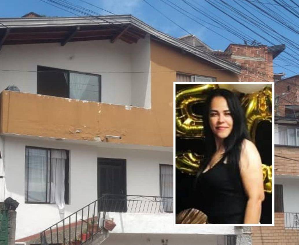 Dentro del tercer piso de esta edificación, ubicada en el barrio Popular 2, de Medellín, ocurrió el asesinato de Janeth Estela Álvarez Rivera (detalle), de 53 años. Su excompañero sentimental, Jorge Andrés Villada Ramírez, de 45, también murió en los hechos. FOTO: GUILLERMO LEÓN OSPINA MUÑOZ Y CORTESÍA