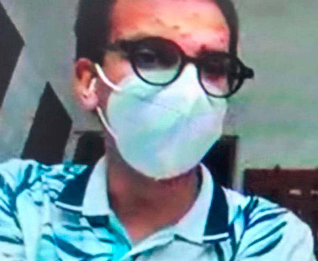 Santiago Suárez Morales fue enviado a la cárcel Bellavista por parte del juez de control de garantías en medio del proceso que se le lleva por la presunta extorsión al alcalde de La Estrella, Carlos Mario Gutiérrez. FOTO: CORTESÍA