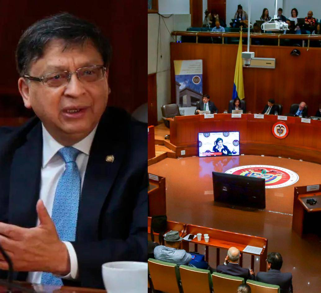 El magistrado Jorge Enrique Ibáñez encabeza la ponencia para declarar inexequible la pensional. FOTO Cortesía