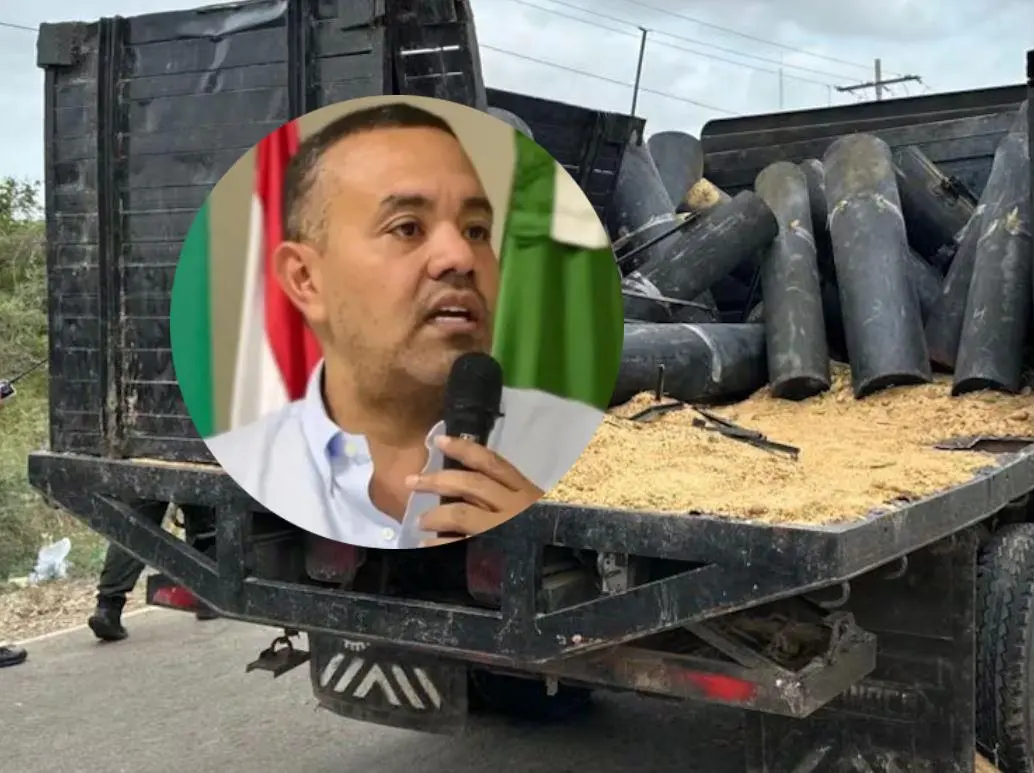 El secretario de Gobierno de La Guajira, Ismael Velásquez, rechazó el atentado del ELN al Batallón Cartagena, en Riohacha. Foto: redes y Gobernación La Guajira