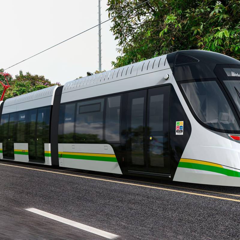 Render de referencia del Metro de la 80. FOTO Cortesía Metro de Medellín.