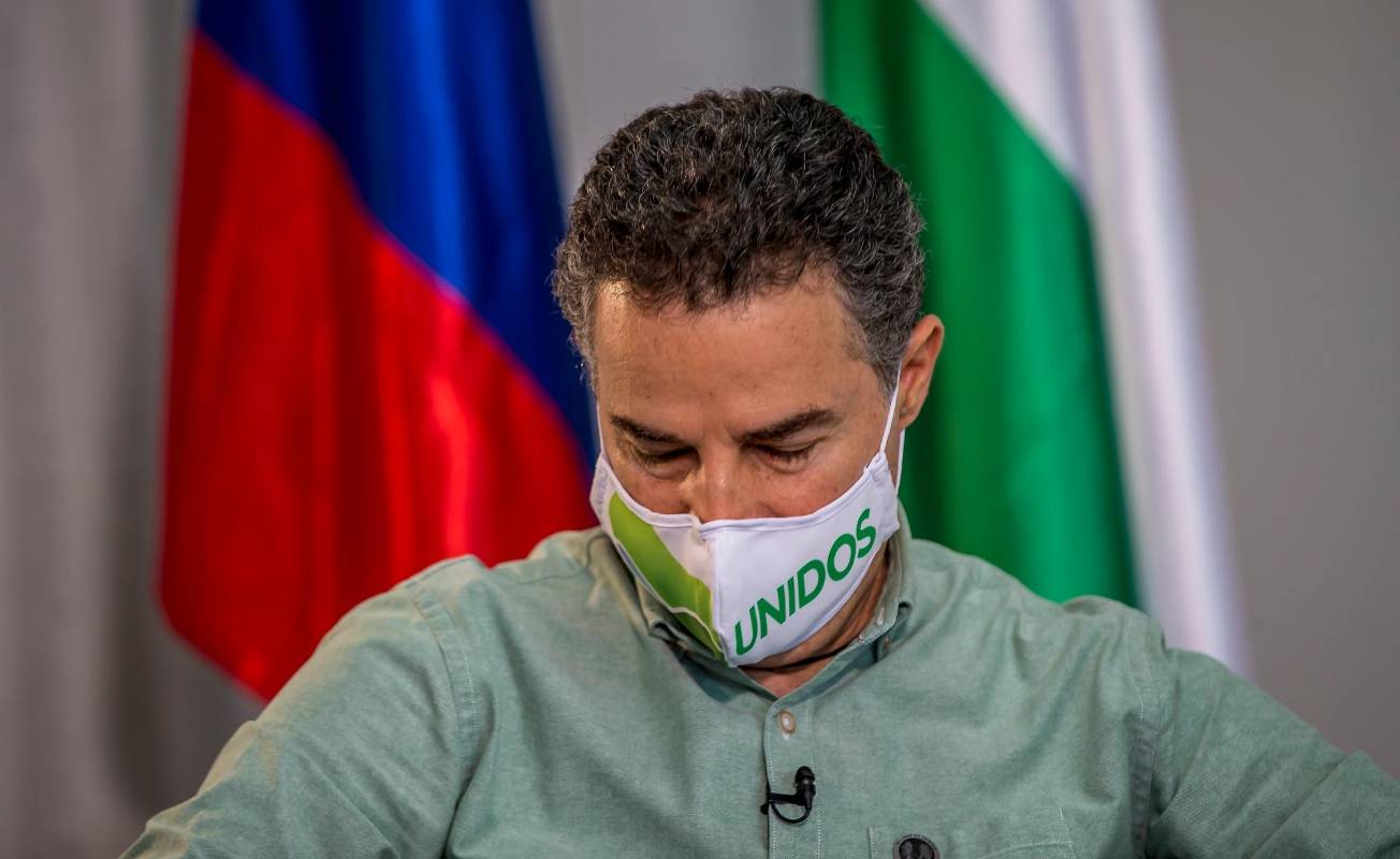 Dentro del material probatorio contra Gaviria Correa, la Fiscalía señaló que el citado contrato fue suscrito cuando este se desempeñó como gobernador de Antioquia entre 2004 y 2007. Foto Juan Antonio Sánchez Ocampo