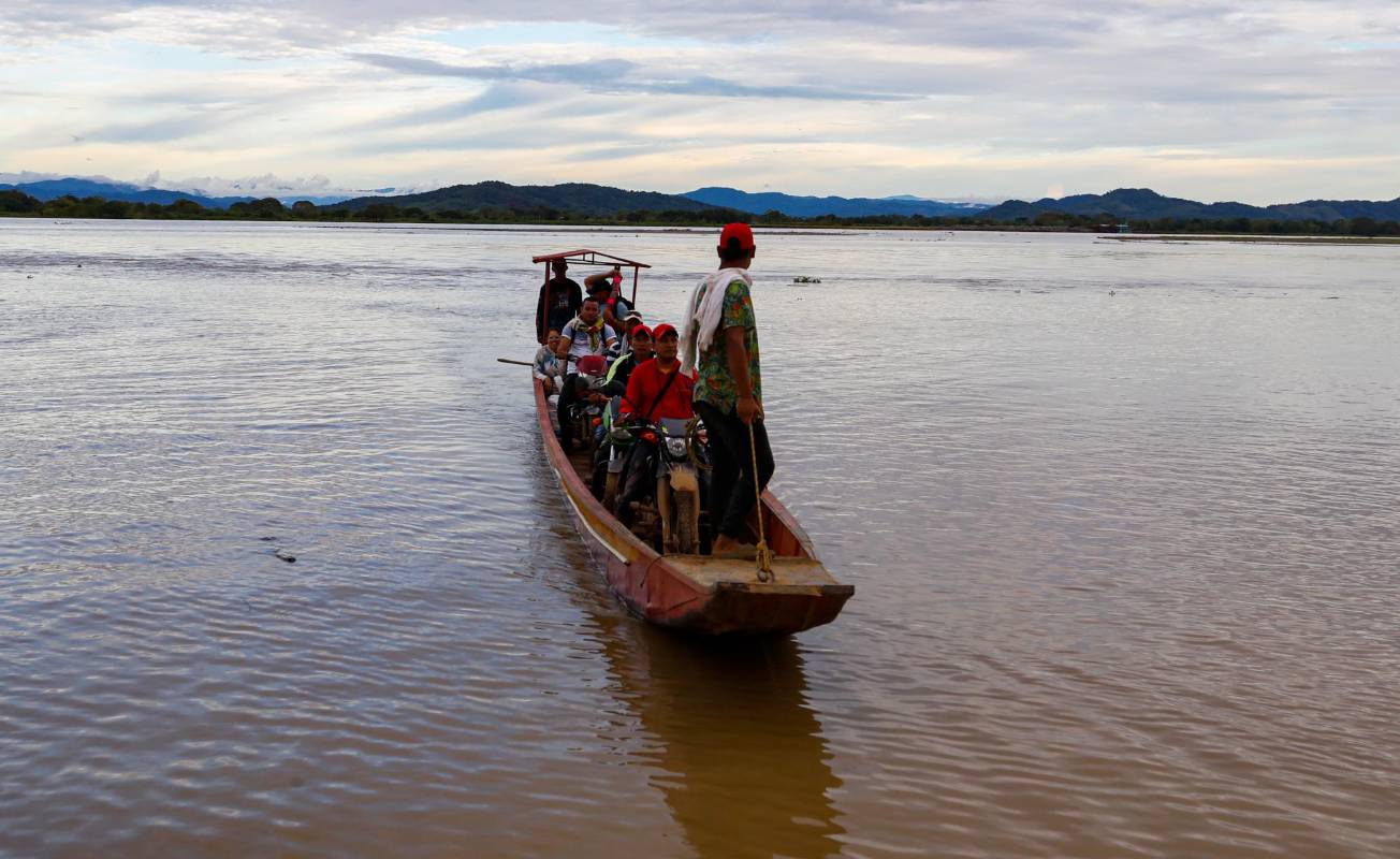 La emergencia por la inundación en La Mojana, que ha dejado más 27.000 familias damnificadas y afectaciones en cerca de 21.000 hectáreas. Foto: MANUEL SALDARRIAGA QUINTERO.