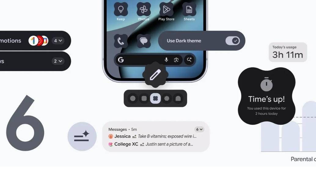 Android 16 ya está disponible en dispositivos Pixel con resúmenes inteligentes de notificaciones y controles parentales protegidos por PIN. FOTO cortesía Google